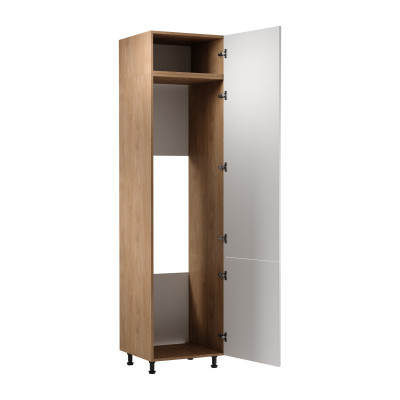 Ingebouwde koelkastkast Modulo, hoge kast, keukenmeubelen