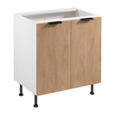 Mobiele keuken met deuren, wit