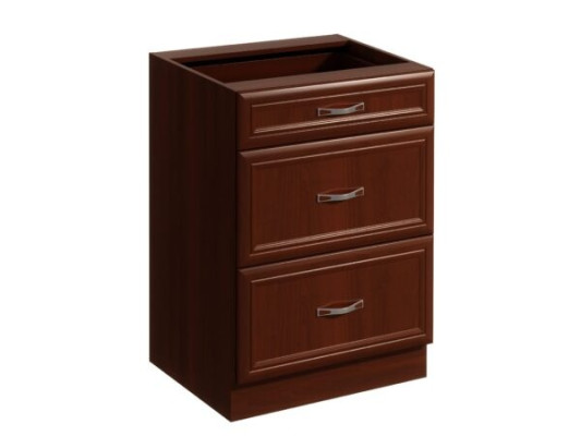 Mobiele keukentafel met 3 lades