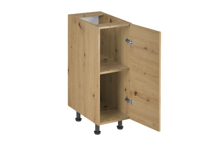 Mobiele keukenkast in beige