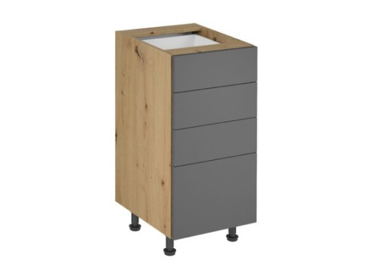 Mobiele keuken met lades