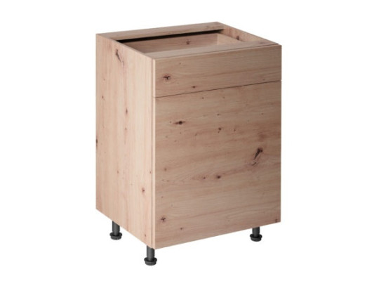 Mobiele keuken met lade en onderste planken