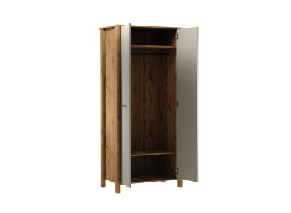 Schort van dennenhout met stang