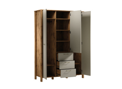 Kast met haken, planken en lades