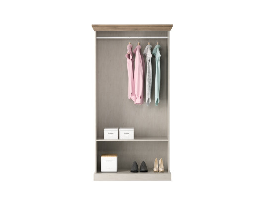 Kangaskaappi kastje, multifunctionele kast met hanger