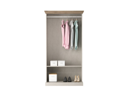 Kangaskaappi kastje, multifunctionele kast met hanger