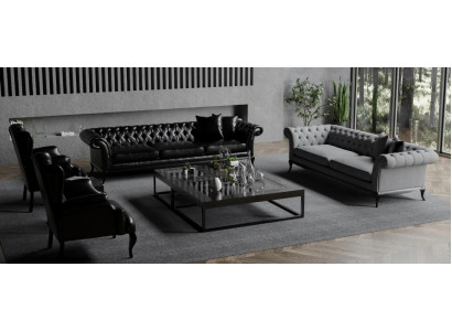 Moderne en elegante bank 2x