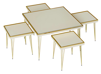Moderne lage tafel