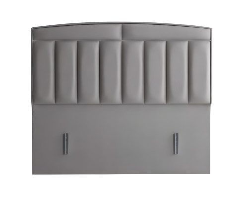 Moderne grijze bedset met matras