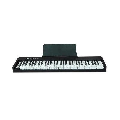 Compact synthesizer: 61 touch-sensitive keys, lightweight, multifunctional options