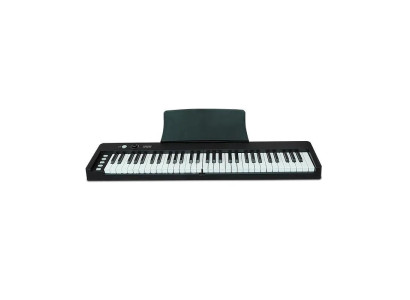 Compact synthesizer: 61 touch-sensitive keys, lightweight, multifunctional options