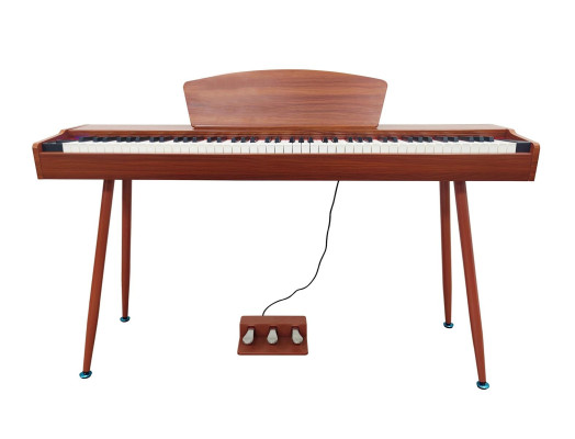 Digitale piano 135 cm rode kersen toetsen