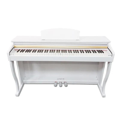 Glanzend wit digitaal piano voor thuis
