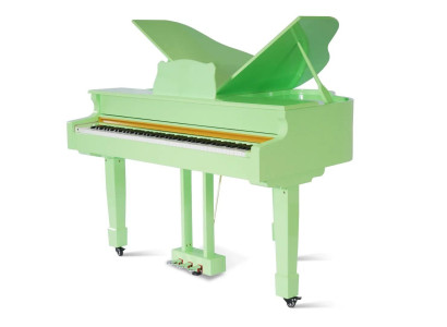 Digitale piano met glanzend oppervlak