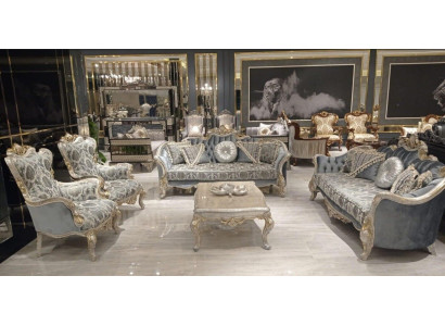 Sofaset 3+3+1+1 Zits Bankstel Luxe Bank Fauteuil Banken Stof Set 5-delig
