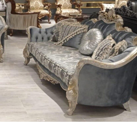 Sofaset 3+3+1+1 Zits Bankstel Luxe Bank Fauteuil Banken Stof Set 5-delig