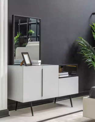 Voortreffelijke minimalistische ladekast voor de slaapkamer in moderne stijl