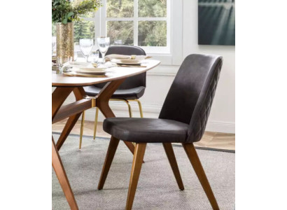 Stoel Eetkamer Armstoel Kruk Meubel Design Italiaanse Stijl Gestoffeerd