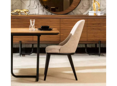 Stoelontwerper houten eetkamerstoel luxe hout nieuw meubilair stoelen nieuw