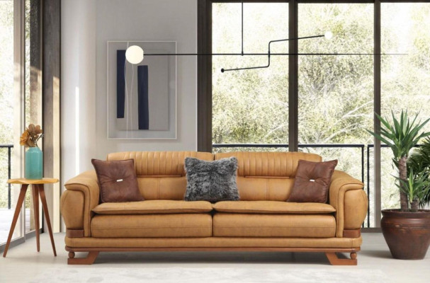 Sofagroepbankstelbankstel Volledige bankstel 3+3+1 zits fauteuil