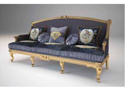 Ontwerp Banken Beklede Bank Banken 3-zitter Driezits Stoffen Bank Woonkamer Italië