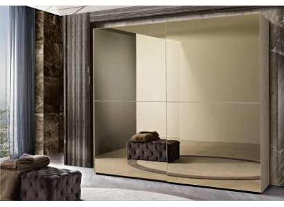 Kast Garderobe Kabinet Zweefdeurdesign Hout Italiaans meubilair Nieuw