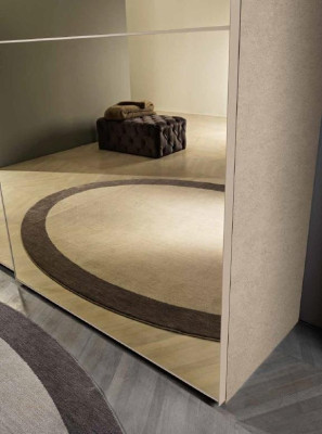 Kast Garderobe Kabinet Zweefdeurdesign Hout Italiaans meubilair Nieuw