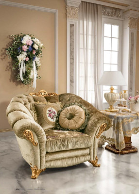 Meubels Stoelen Art deco Design Fauteuil Textiel Woonkamer Lounge Luxe Design Nieuw