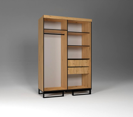 Modern Stijl Kledingkast Ontwerp Meubels Kasten Slaapkamer Beige Kast Nieuw