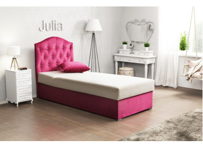 Meubels 120x190 gewatteerde textielbedden luxe design frame Chesterfield eenpersoonsbed