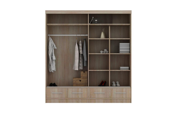 Ontwerper dressoir kast kast kledingkast hoge kast commode houten meubels