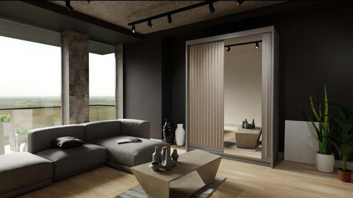 Slaapkamer kast hout ontwerper nieuw modern meubilair planken kast