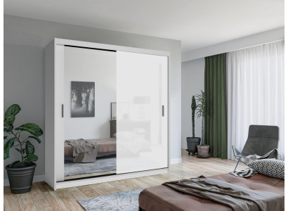 Moderne kledingkast met schuifdeuren LED-verlichting voor kasten Nieuw