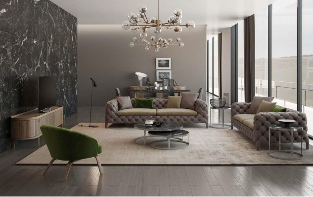 Chesterfield bankstel Vier zits bankstellen Luxe banken Fauteuils Meubels Bank -> Chesterfield bankstel Vierzitsbanken Luxe banken Fauteuils Meubels Bank