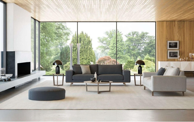 Exclusieve bankstel 3+3 zits luxe driezits woonkamerbank 2-delig