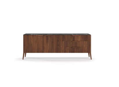 Grote houten dressoir Moderne eetkamermeubels Echt houten laden Nieuw