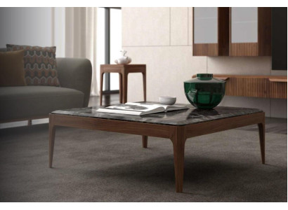 Salontafel Toros Zwarte marmeren salontafel Koffietafels Moderne stijl