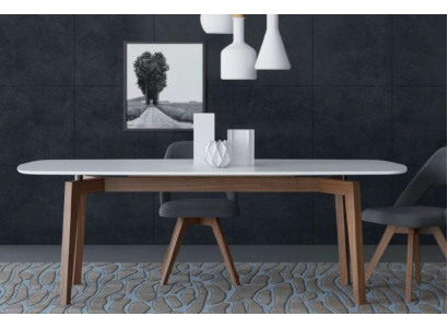 Grote eettafel Moderne keukenmeubels Luxe tafels Houten meubels