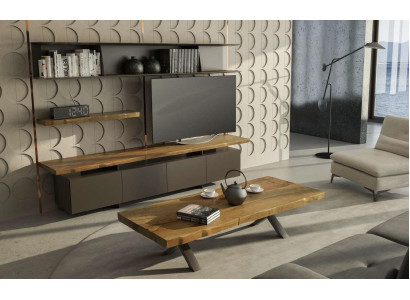 Houten salontafel Moderne woonkamermeubels Luxe bijzettafel Tv-meubel