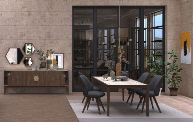 Eetkamerstoel luxe zitmeubels keukenstoelen moderne stijl fauteuil