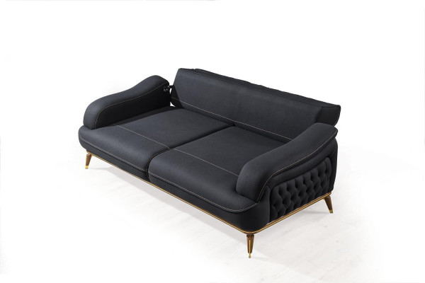 Sofa set 3-zits bankstel bank banken fauteuil luxe Chesterfield