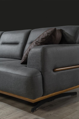 Sofaset 3+2+1 zits set Design banken Beklede banken Moderne Nieuw
