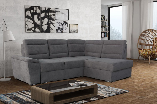 Slaapbank Relax Zitmeubel Woonlandschap Bank Bank Hoekbank L-vorm Bekleding Nieuw