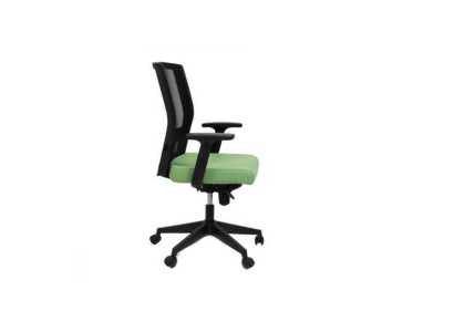 Bureaustoelen Luxe Groene gestoffeerde bureaustoelen Meubels Directiestoel