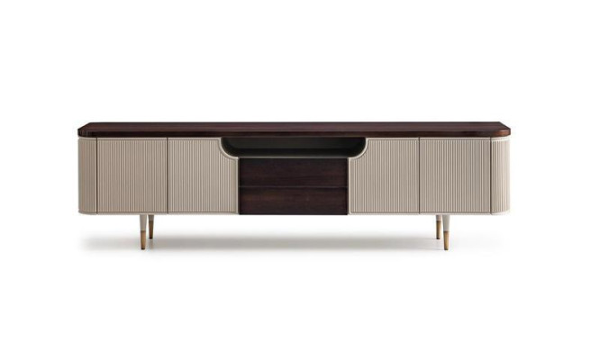 Woonkamergroep driezits fauteuil stoffen bankstel 6-delig beige salontafels