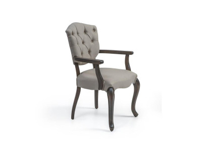 Eetkamerontwerper Chesterfield-stoel hout luxe stijl modern gestoffeerde stoel nieuw