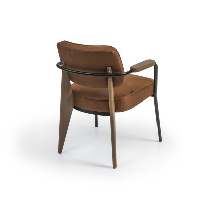 Eetkamerstoel Luxe stoel met armleuningen Ontwerper Nieuwe inrichting Armstoel
