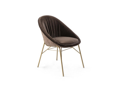 Eetkamerstoel Luxe Bruin Stoel Modern Ontwerper Inrichting Nieuw Meubilair