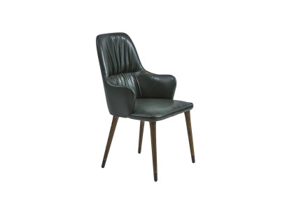 Stoel met armleuningen Moderne Luxe Designer Armleuning stoel Gestoffeerde zitting