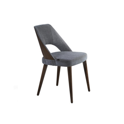 Eetkamerstoel Grijs Bekleding Stof Nieuw Luxe Zitstoel Inrichting Design